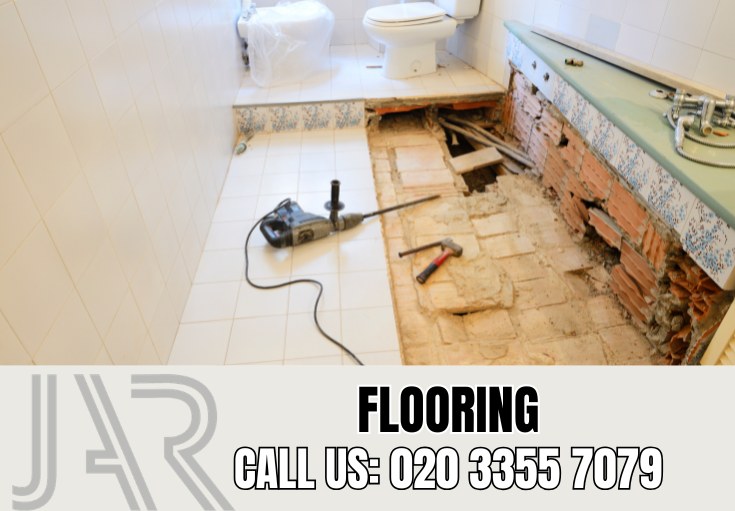 Bathroom Flooring Installation by Bayswater Bathroom Fitters